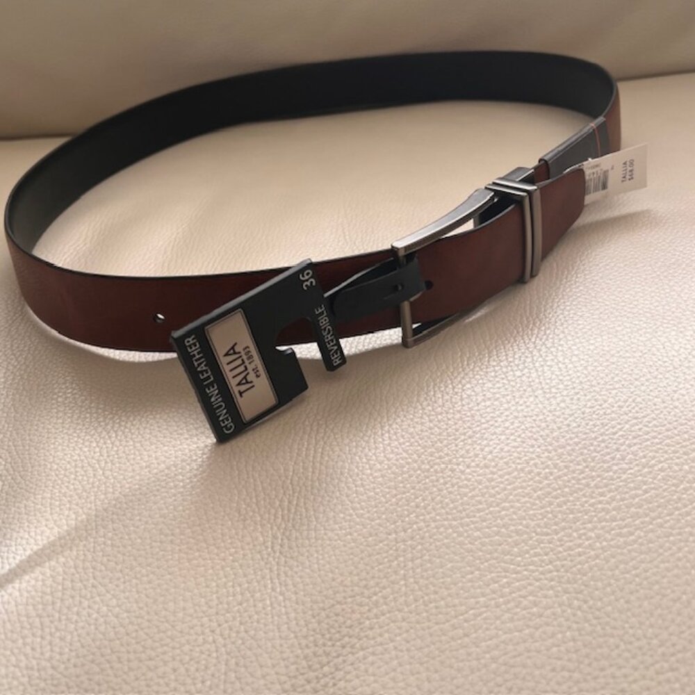 Men's Reversible Genuine Leather Belt
